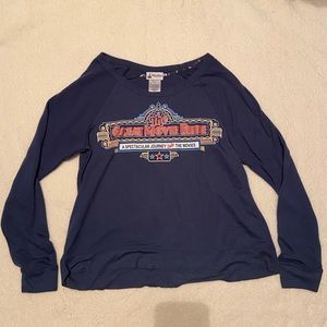 disney the great movie ride long sleeve women’s shirt size M